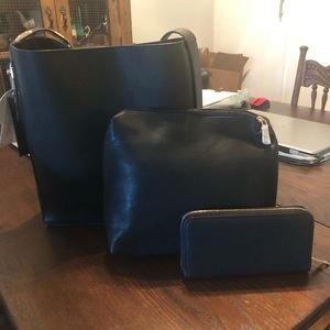 Le Miel Handbag  3 N 1 NWT PETA Approved Vegan